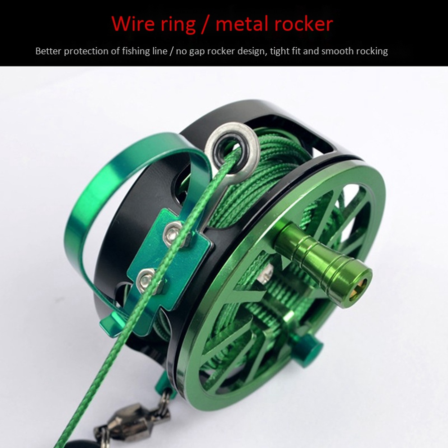 Fishing Equipment Cheap - ตกปลา Stringer สแตนเลสตกปลาล็อคหัวเข็มขัด Reel Live Fish