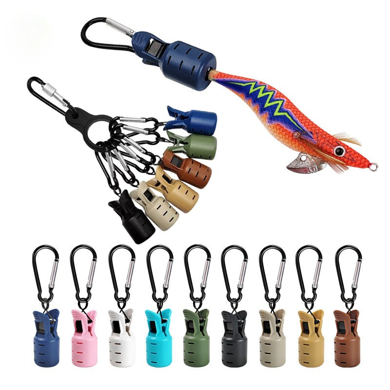 Fishing Equipment Carp - 6 ชิ้น ปลอกป้องกันตะขอจิ๊กปลาหมึก ปลอกคลุมตะขอตกปลาแบบร่ม ปลอกนิรภัยสำหรับอุปกรณ์ตกปลา อุปกรณ์เสริมและเครื่องมือตกปลา