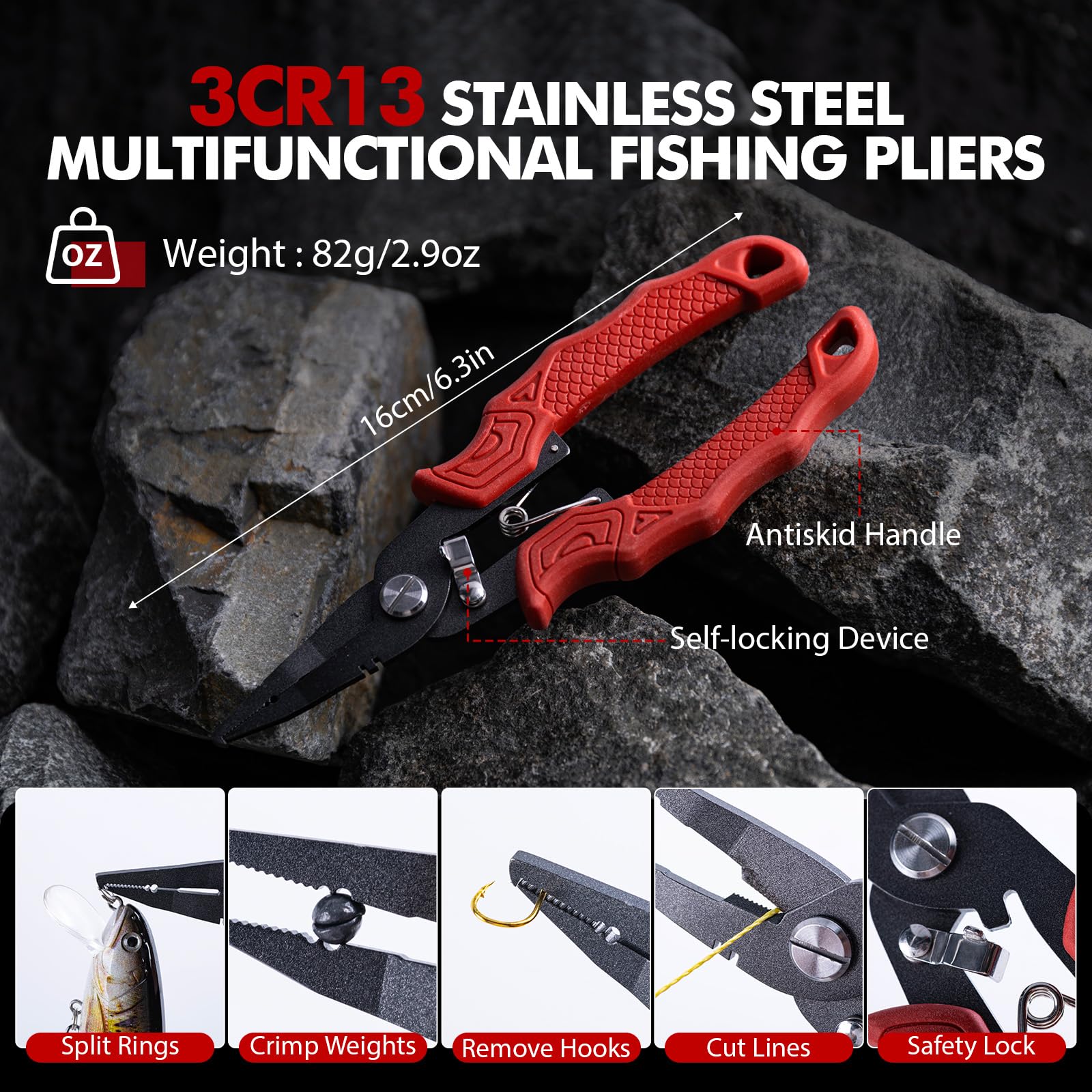 อุปกรณ์ตกปลา Goture: คีมสำหรับ - Fishing Equipment Price บทวิจารณ์และราคา