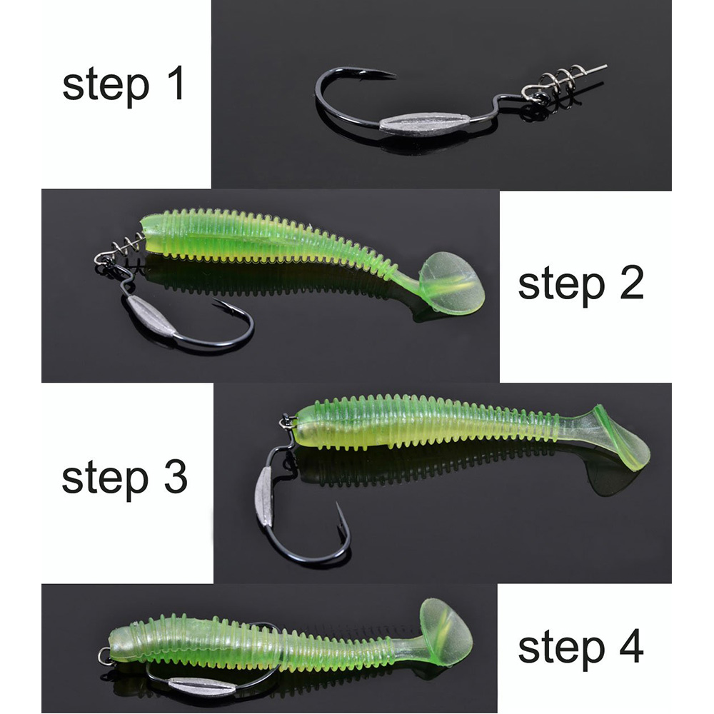 30pcs สแตนเลสสตีลฤดูใบไม้ผลิล็ - Fishing Equipment Cheap บทวิจารณ์และราคา