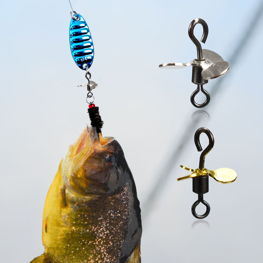 20 ชิ้นเกลียวใบมีดตกปลาใบพัดอุ - Ice Fishing Tip Up บทวิจารณ์และราคา